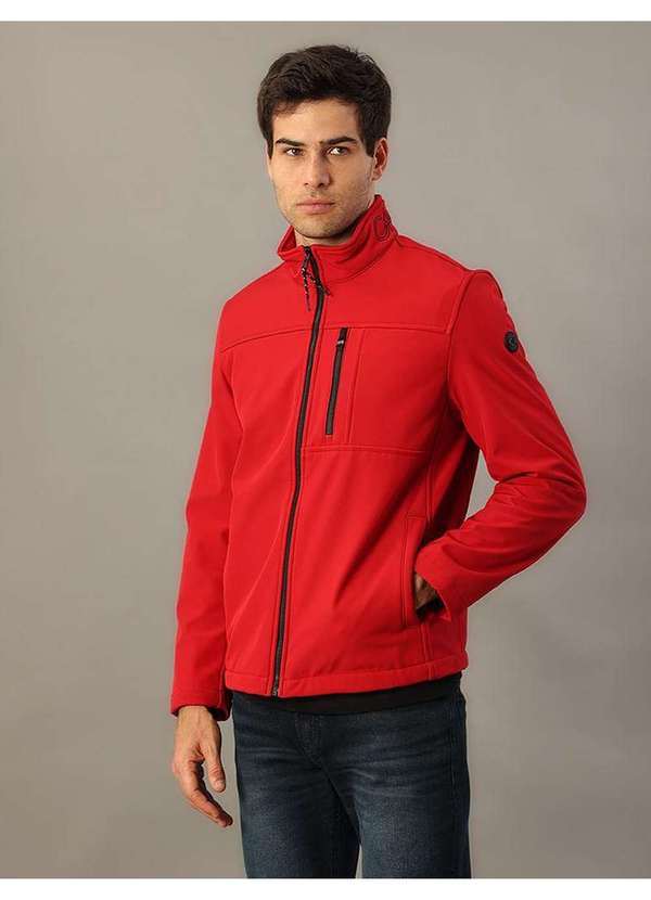 Calvin Klein Jeans - Jaqueta Masculina Basic Aquaguard Calvin Klein - Vermelho Vermelho 2