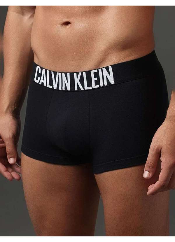 Calvin Klein Jeans - Cueca Low Rise Recycled Intense Power Calvin Klein Underwear - Pr Preto