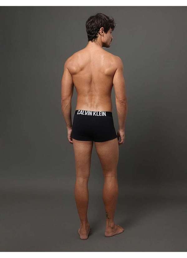Calvin Klein Jeans - Cueca Low Rise Recycled Intense Power Calvin Klein Underwear - Pr Preto 3