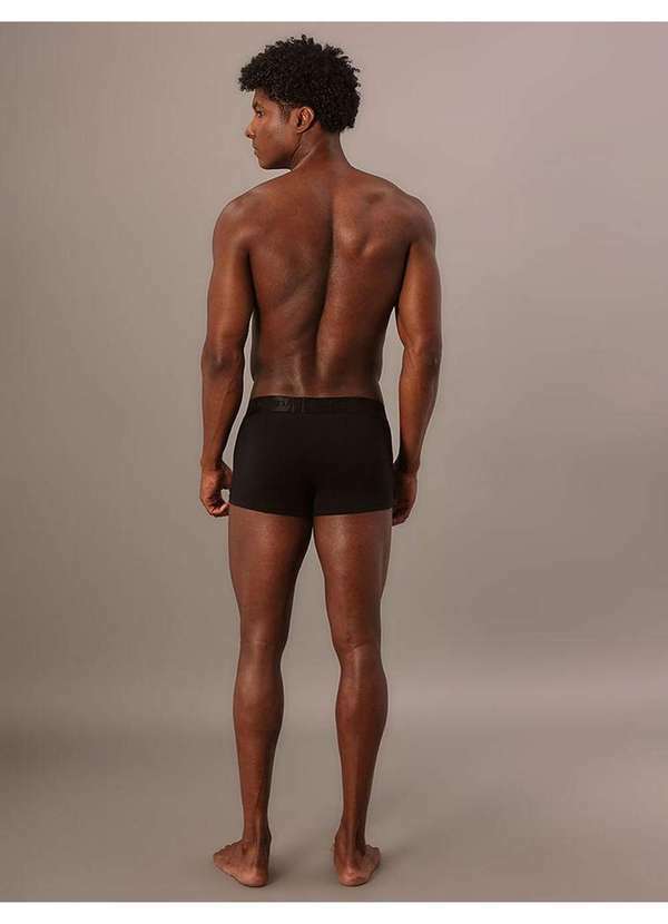 Calvin Klein Jeans - Cueca Low Rise Trunk Pima Cotton Calvin Klein Underwear - Preto Preto