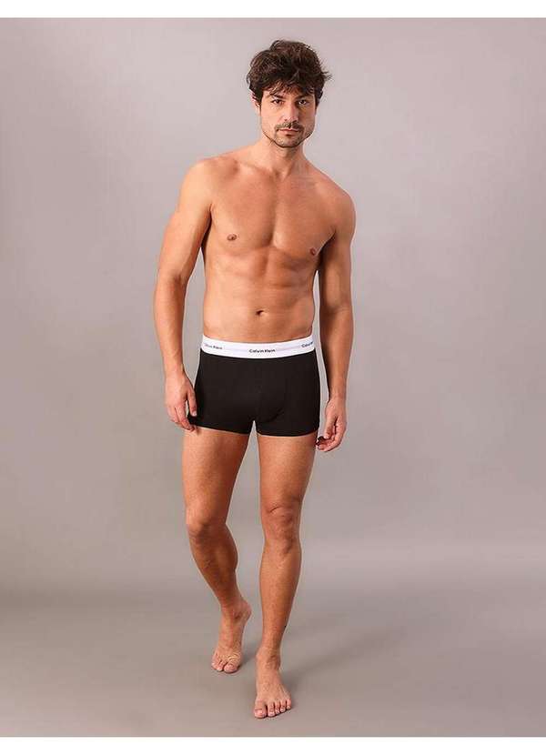 Calvin Klein Jeans - Cueca Trunk Modal Modern Calvin Klein Underwear - Preto Preto