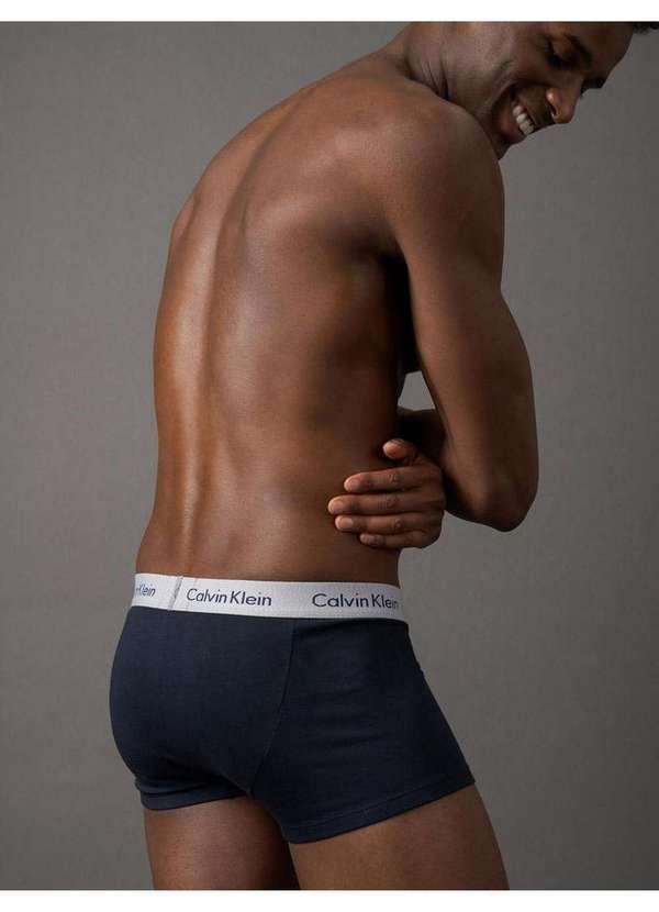 Calvin Klein Jeans - Kit 3 Cuecas Low Rise Trunk Classic Calvin Klein Underwear - Azul Azul