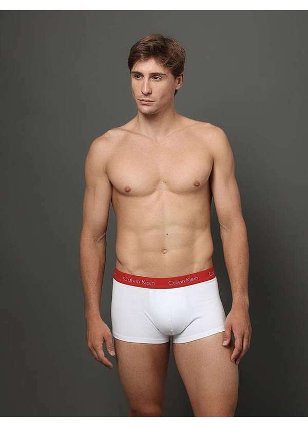 Calvin Klein Jeans - Kit 3 Cuecas Low Rise Trunk Classic Calvin Klein Underwear - Pret Preto