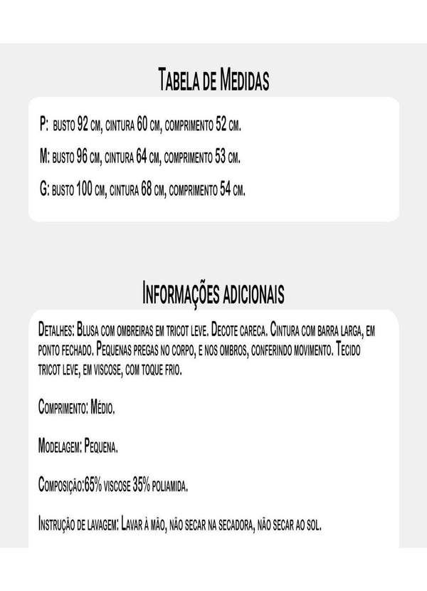 Sob - Blusa de Viscose com Ombreira Tricot Bege 8