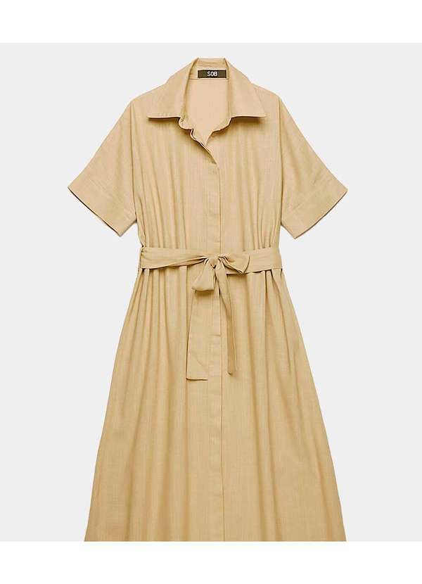 Vestido Chemise Vestido Estilo Camisa Longo Chemise Vestido Estilo