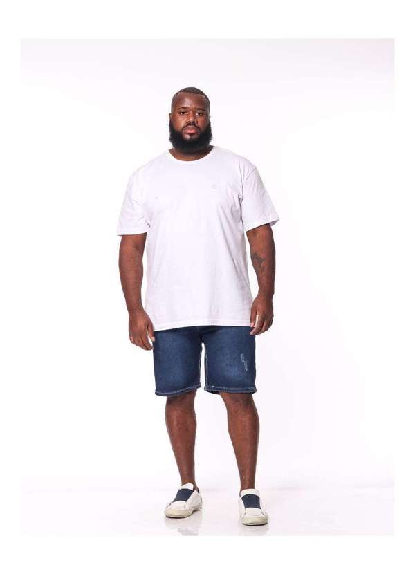 Razon Jeans - Bermuda Masculina Jeans com Elastano Plus Skinny Razon Jeans - Jeans