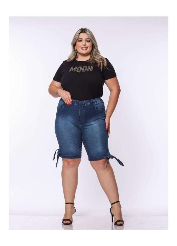 Razon Jeans - Bermuda Feminina Jeans com Elastano Plus Razon Jeans - Jeans 2