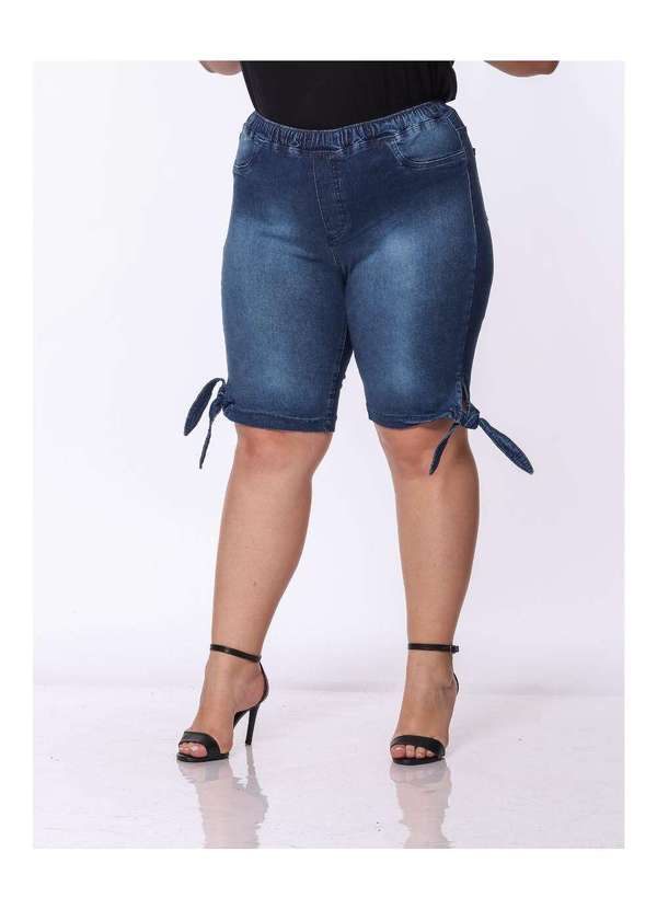 Razon Jeans - Bermuda Feminina Jeans com Elastano Plus Razon Jeans - Jeans 5