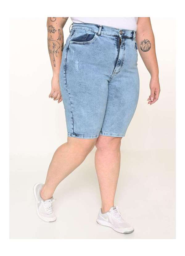 Razon Jeans - Biker Feminina Jeans Plus Basica - Jeans 2