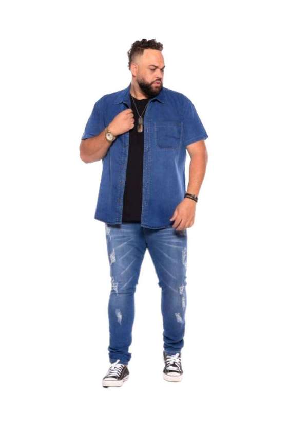 Razon Jeans - Regata Feminina Jeans Plus Razon Jeans - Jeans