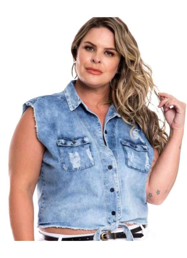 Razon Jeans - Regata Feminina Jeans Plus Razon Jeans - Jeans 3