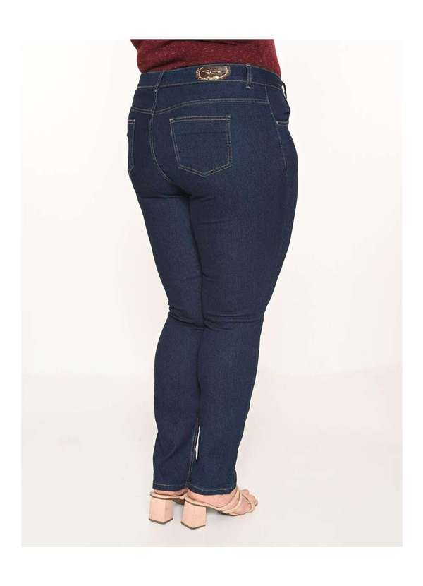 Razon Jeans - Calça Feminina Jeans Lycra Plus Woman Razon Jeans - Jeans 4