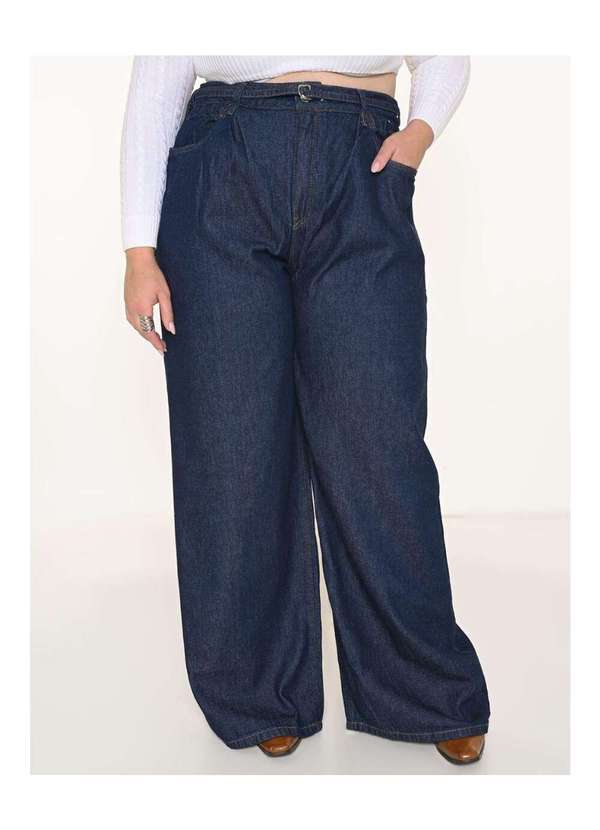 Razon Jeans - Calça Feminina Jeans Plus Pantalona - Jeans 2