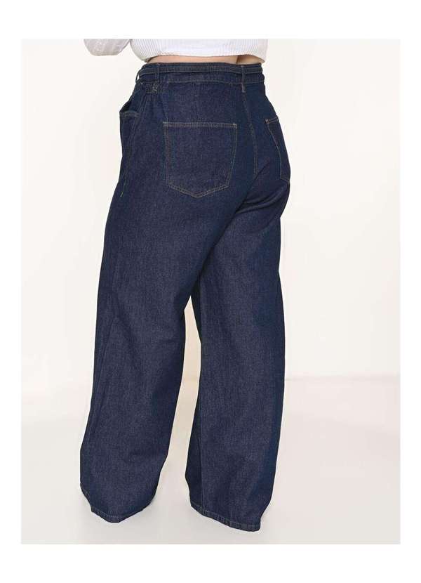 Razon Jeans - Calça Feminina Jeans Plus Pantalona - Jeans 4