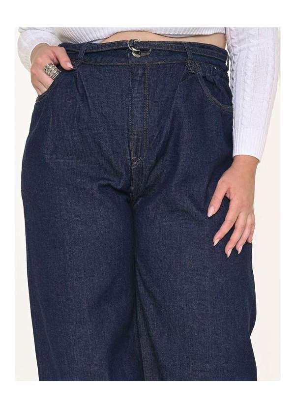 Razon Jeans - Calça Feminina Jeans Plus Pantalona - Jeans 5