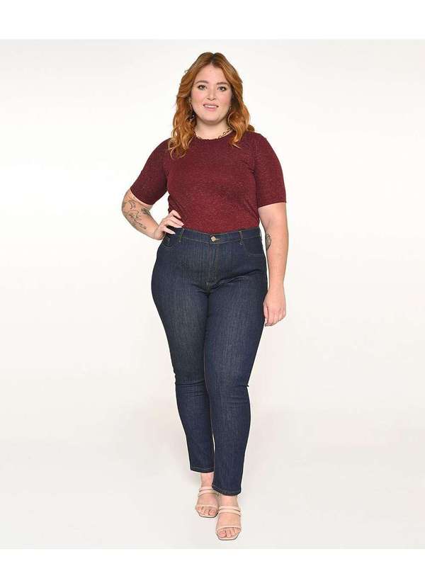 Razon Jeans - Calça Feminina Jeans Plus Skinny Básica - Jeans