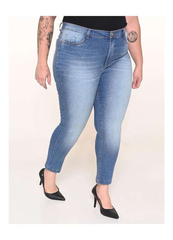 Razon Jeans - Calça Feminina Jeans Plus Skinny L3/3 - Jeans 2
