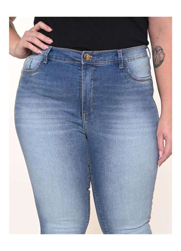 Razon Jeans - Calça Feminina Jeans Plus Skinny L3/3 - Jeans 4