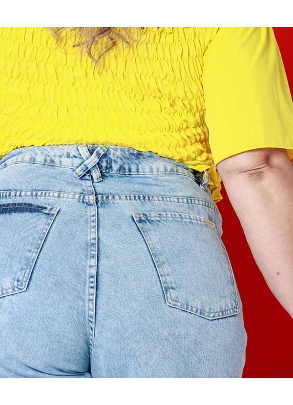 Razon Jeans - Shorts Feminino Jeans Plus Boyfriend  Razon Jeans - Jeans 4