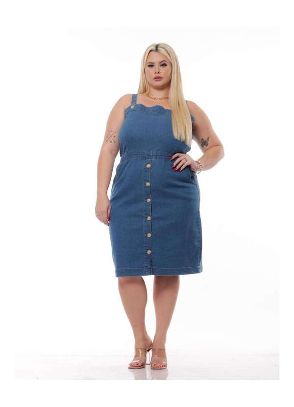 Razon Jeans - Vestido Jeans com Elastano Plus - Jeans