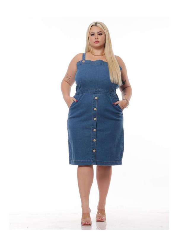 Razon Jeans - Vestido Jeans com Elastano Plus - Jeans 2