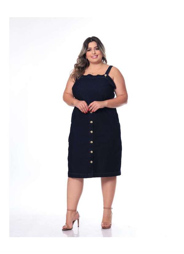 Razon Jeans - Vestido Jeans com Elastano Plus - Preto 4