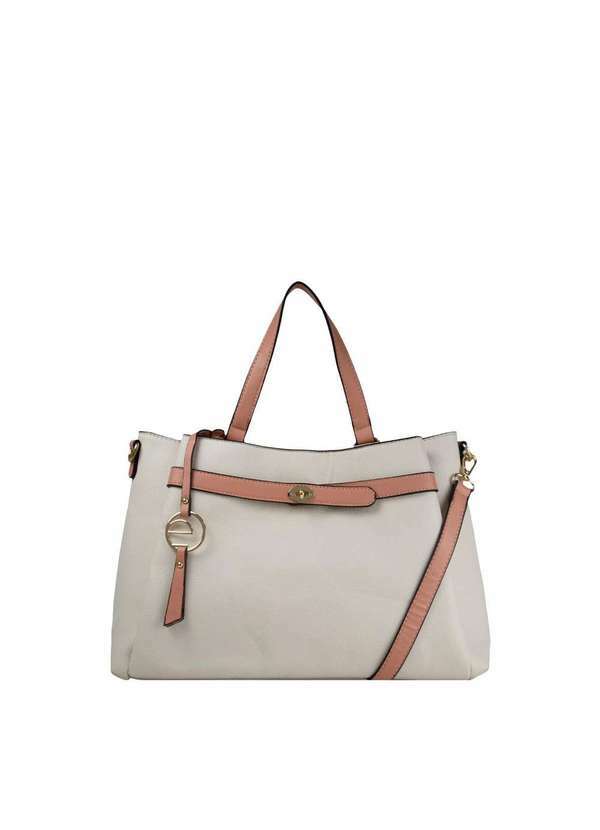 Le Postiche - Bolsa Mao e Transversal Cinto Le Postiche Branco