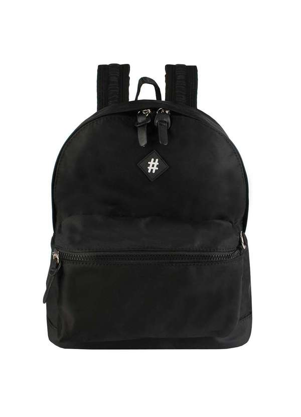 Let's Go - Mochila Casual Hashtag Lets Go Preto