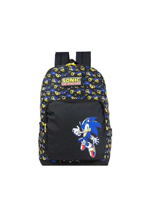 Up4you - Mochila Juvenil Sonic Preto