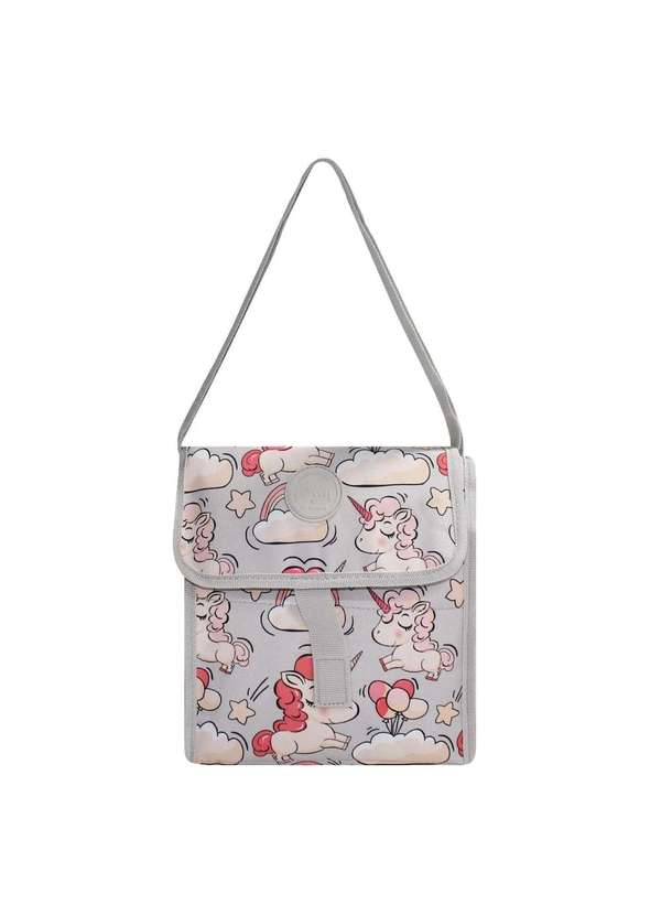 Seanite - Lancheira Teen Juvenil Seanite Cinza 1