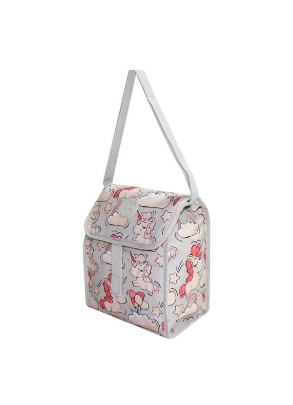 Seanite - Lancheira Teen Juvenil Seanite Cinza 2