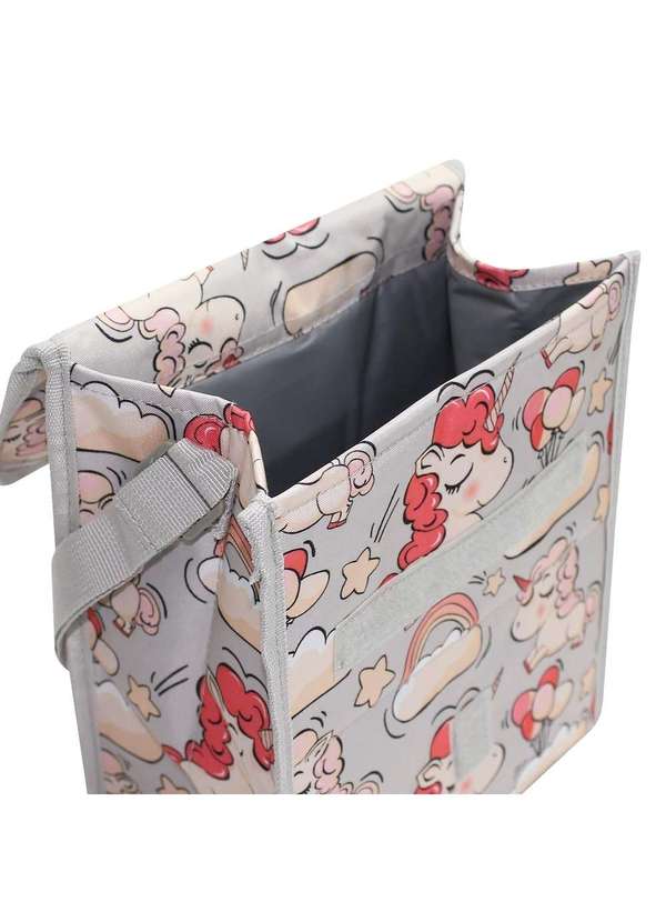 Seanite - Lancheira Teen Juvenil Seanite Cinza 4