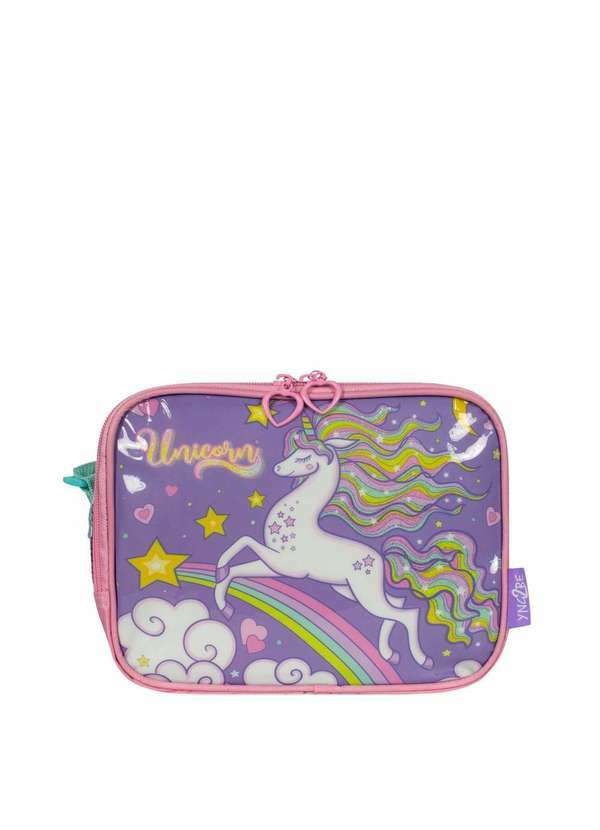 Luxcel - Lancheira Unicornio Infantil Luxcel Roxo