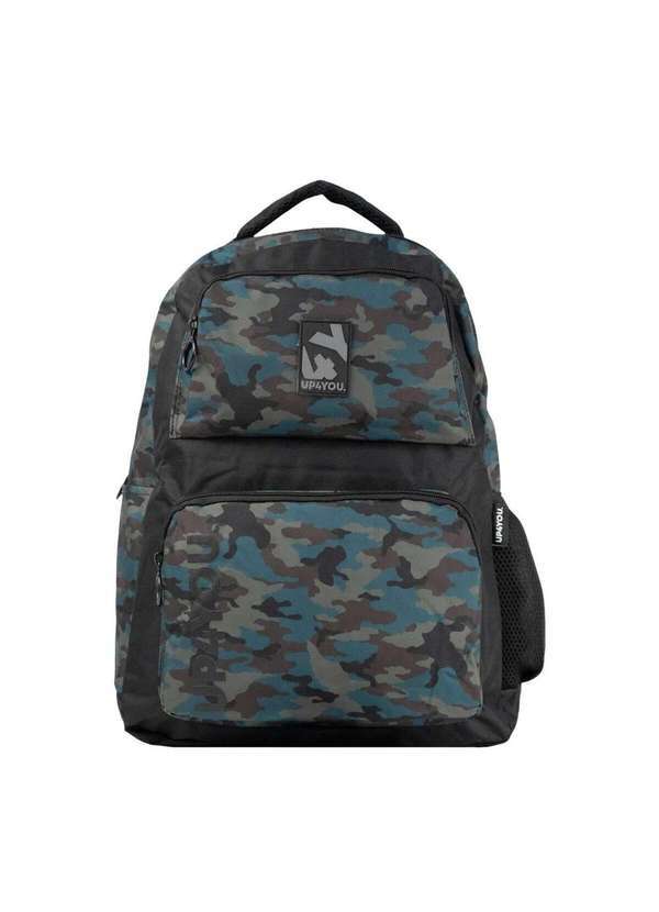 Up4you - Mochila Juvenil Camuflada Verde