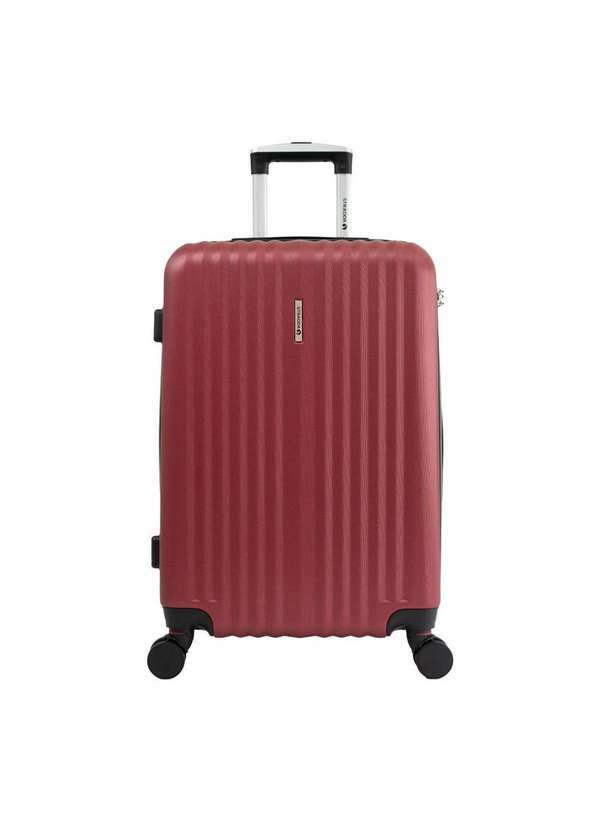 Stradda - Mala Grande 32kg Rigida Rodas Giro 360 Hamburgo Stradda Vermelho