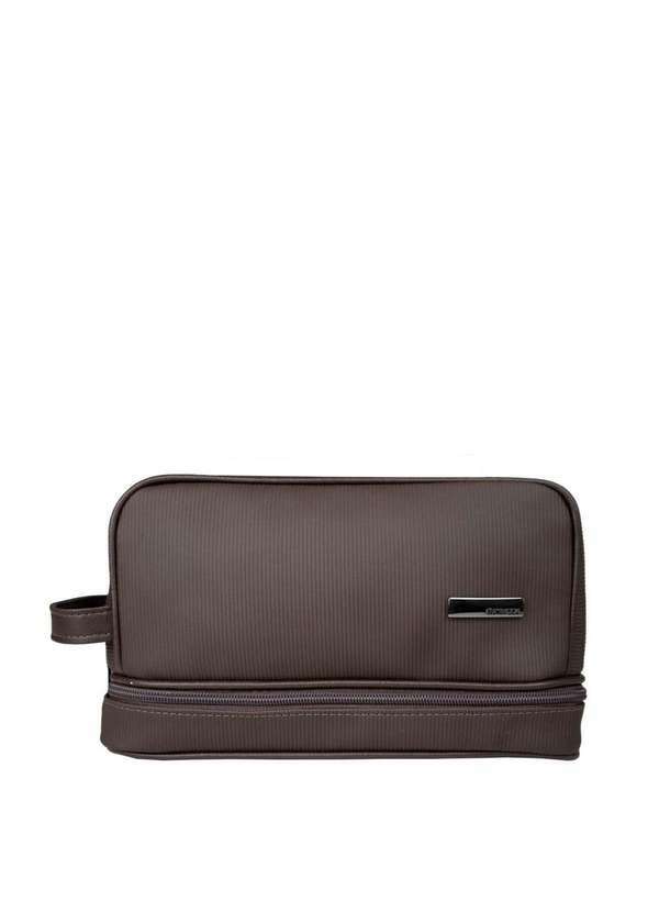 Stradda - Necessaire Masculina Grande Stradda Marrom