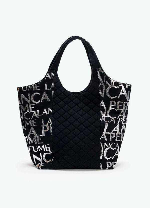 Lança Perfume - Bolsa Shopping com Matelassê e Aplicações A0003