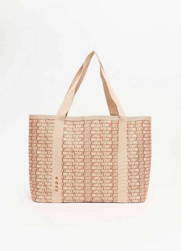 Lança Perfume Easy - Bolsa Shopping Estampada Knit A1818