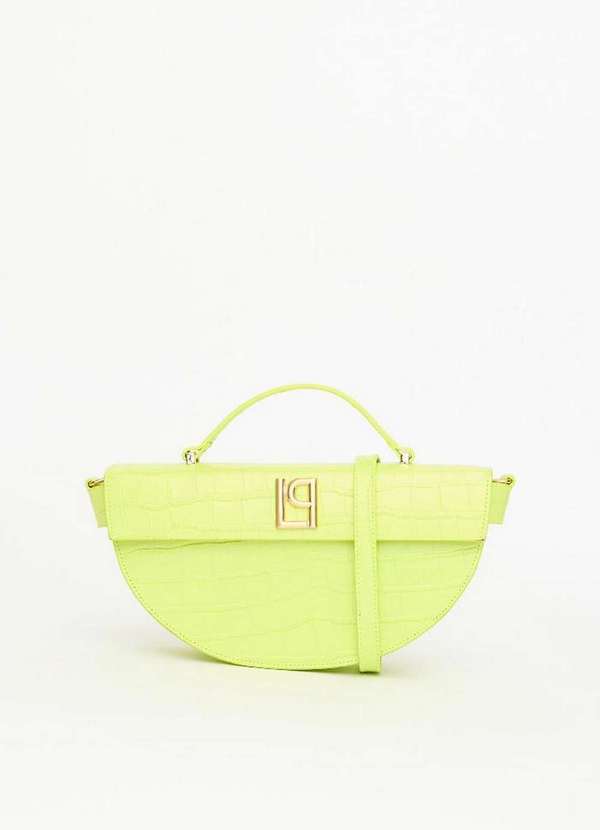 Lança Perfume - Bolsa Tote Bag Couro Croco com Logo A2621