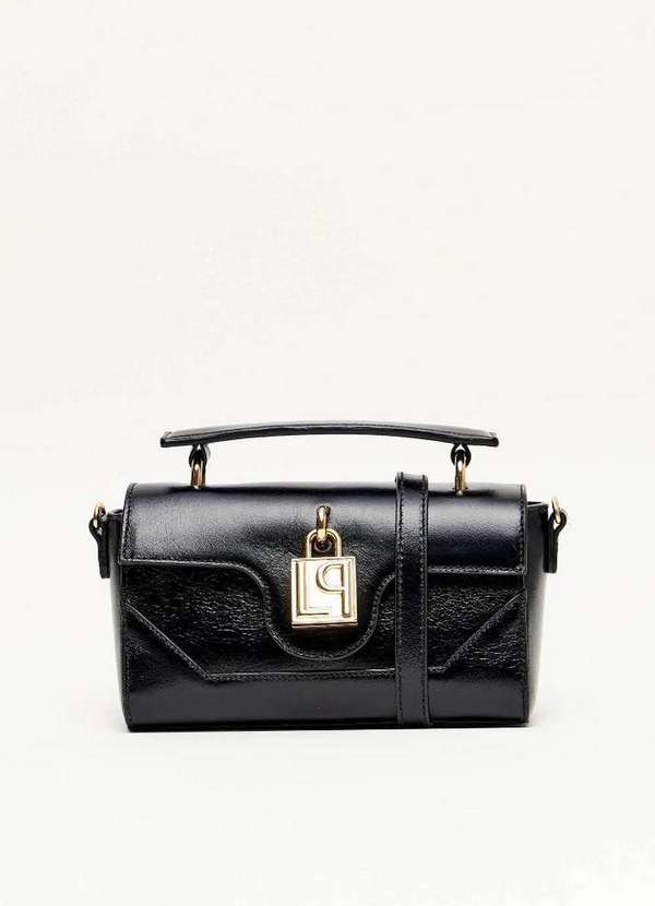 Lança Perfume - Bolsa Tote com Aba e Cadeado Metalizado A0003