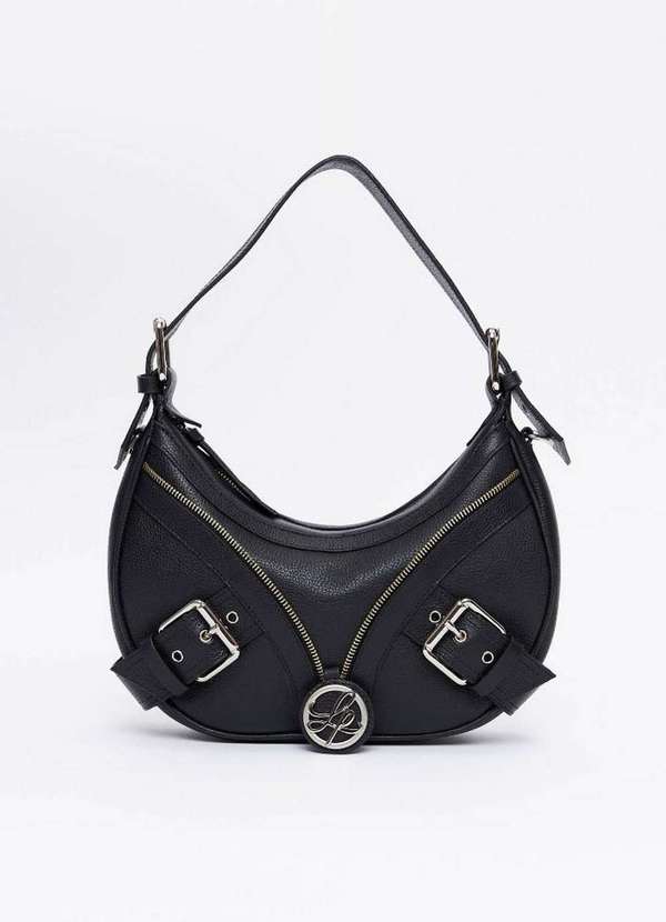 Lança Perfume - Shoulder Couro com Fivelas A0003