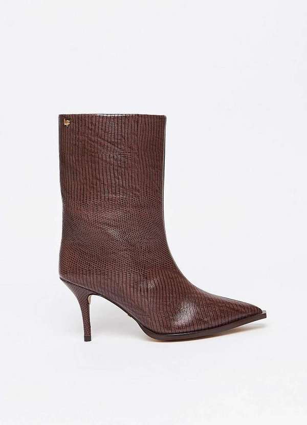 Lança Perfume - Bota Couro Lezard Cano Médio A1033