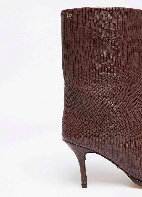 Lança Perfume - Bota Couro Lezard Cano Médio A1033 3