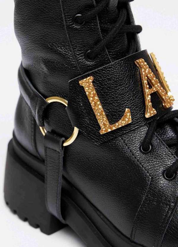 Lança Perfume - Coturno Couro Emmanuelle A0003