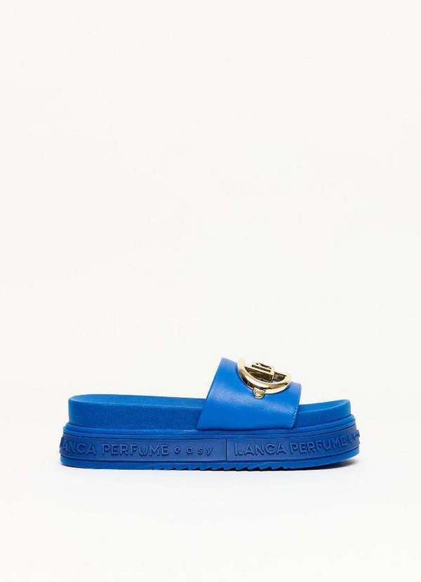 Lança Perfume Easy - Chinelo Slide Alto com Enfeite em Metal A2019