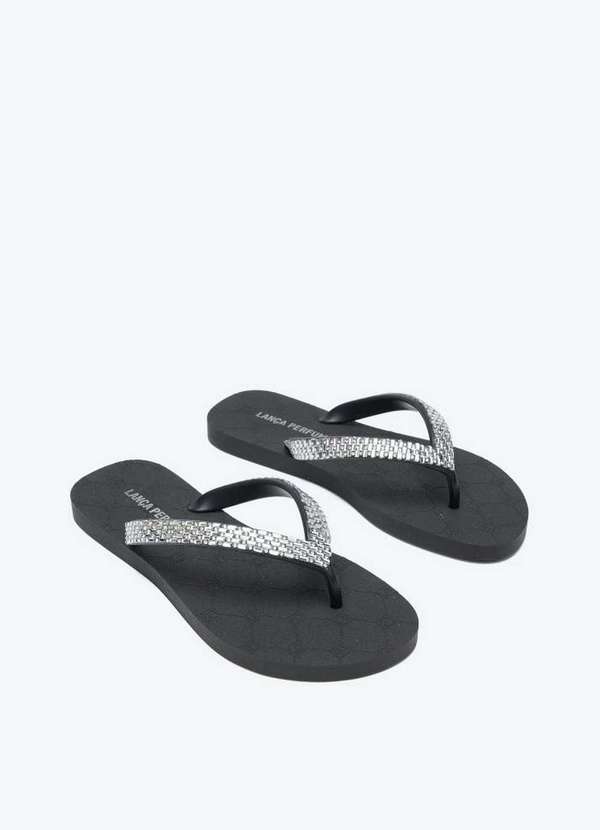 Lança Perfume - Chinelo Tiras Strass A0003 4