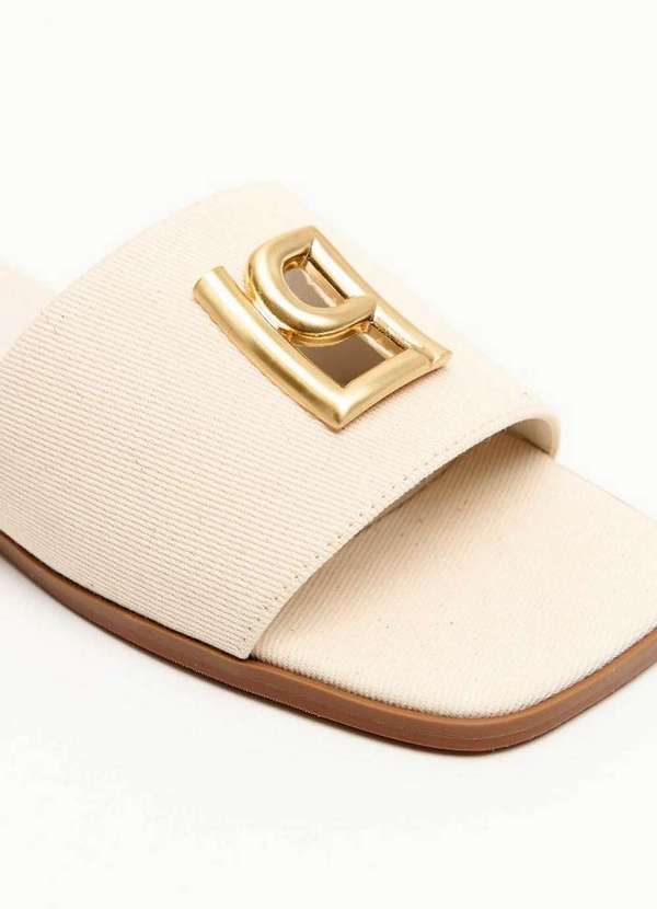 Lança Perfume - Rasteira Tira Única com Enfeite Vazado A0001 2