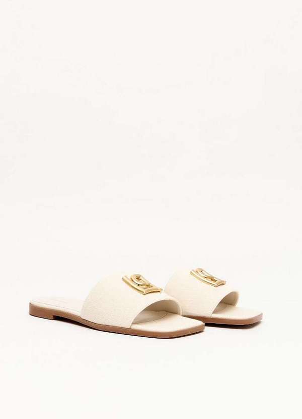 Lança Perfume - Rasteira Tira Única com Enfeite Vazado A0001 3