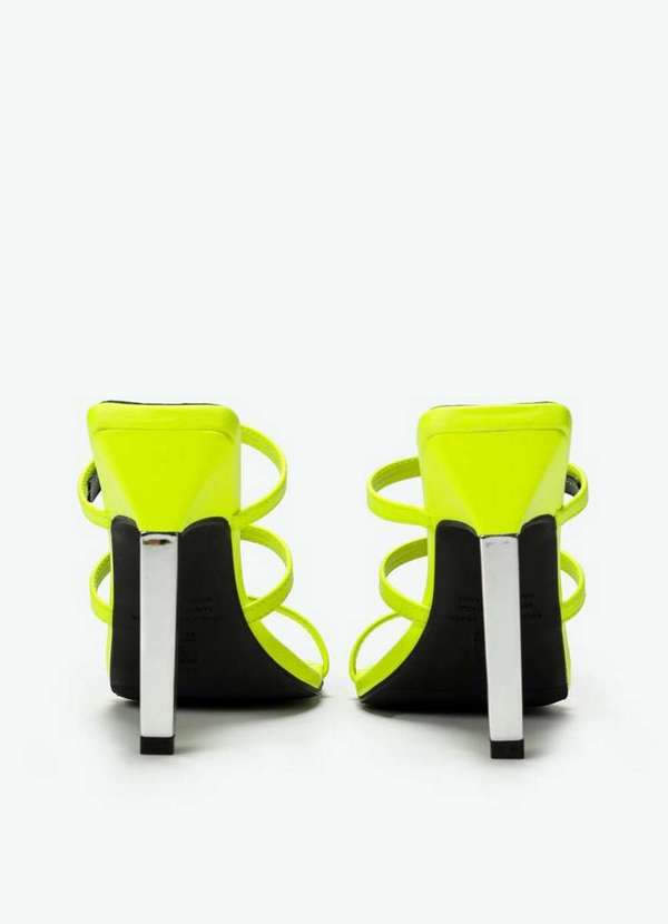 Lança Perfume Easy - Sandália Alta com Tiras e Frente Quadrada A0239 4