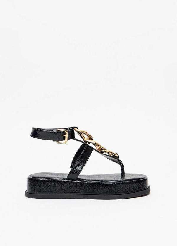 Lança Perfume - Sandália Papete Corrente A0003